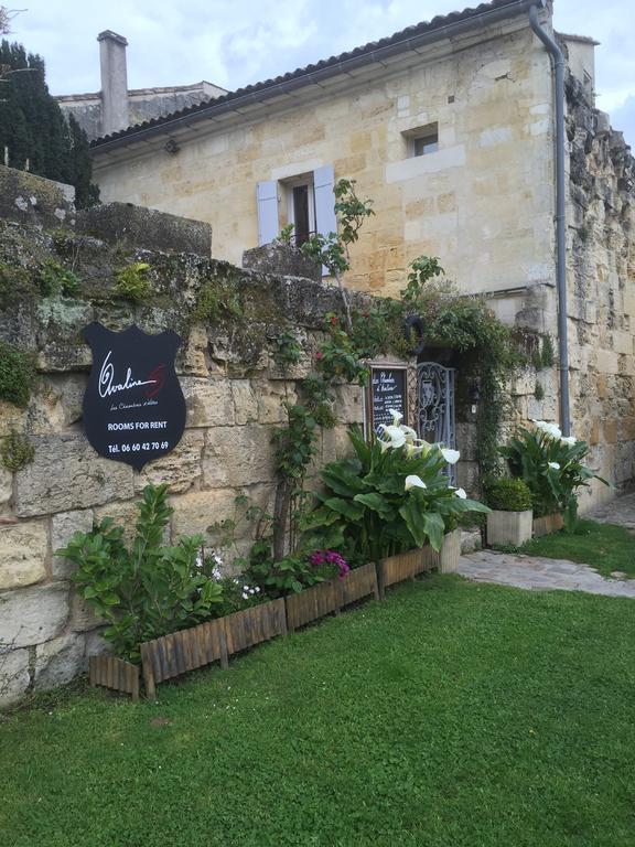 Les Chambres D'Ovaline Saint-Émilion Exteriör bild